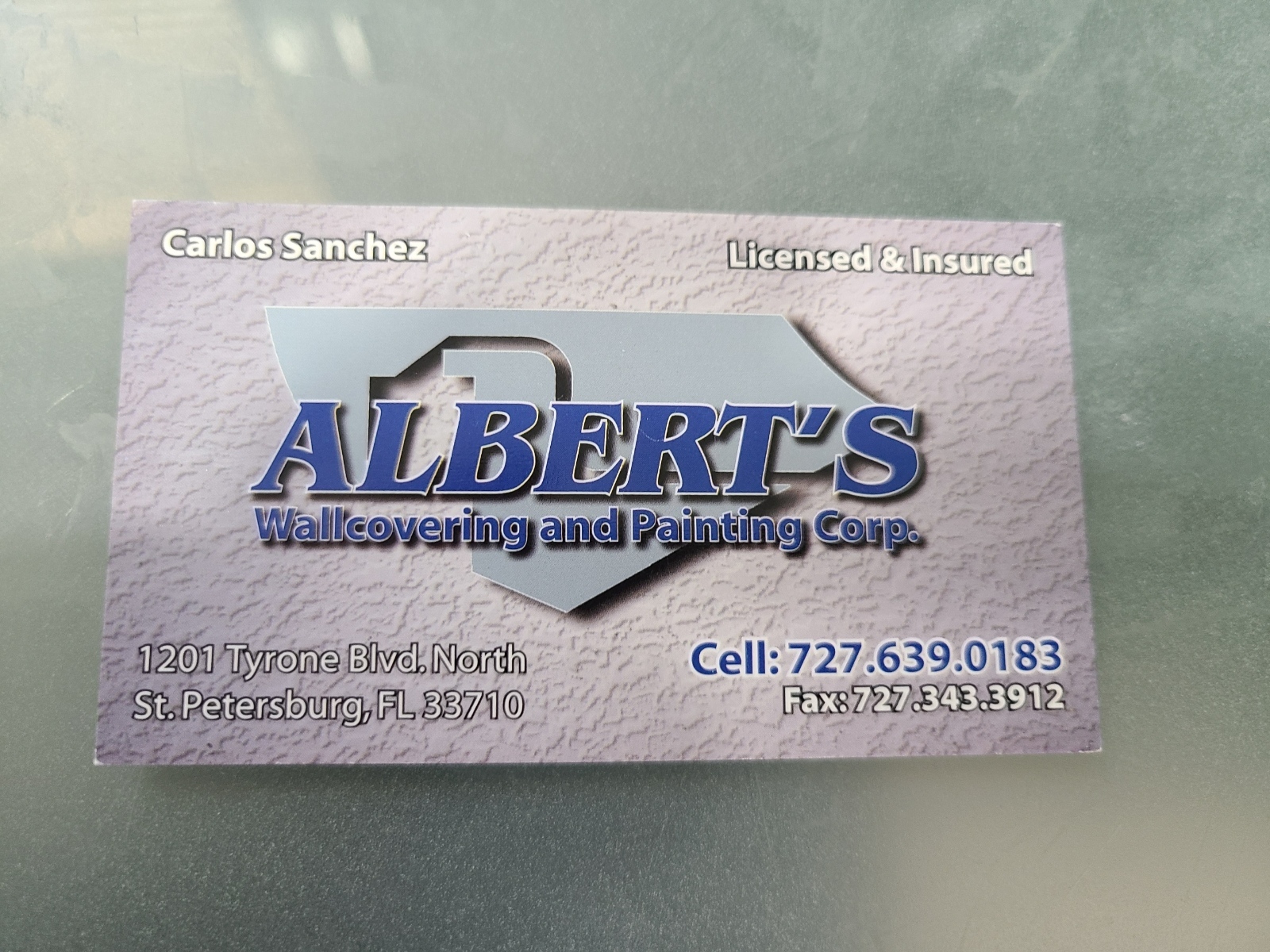 Albert’s Wallcovering and Painting Corp