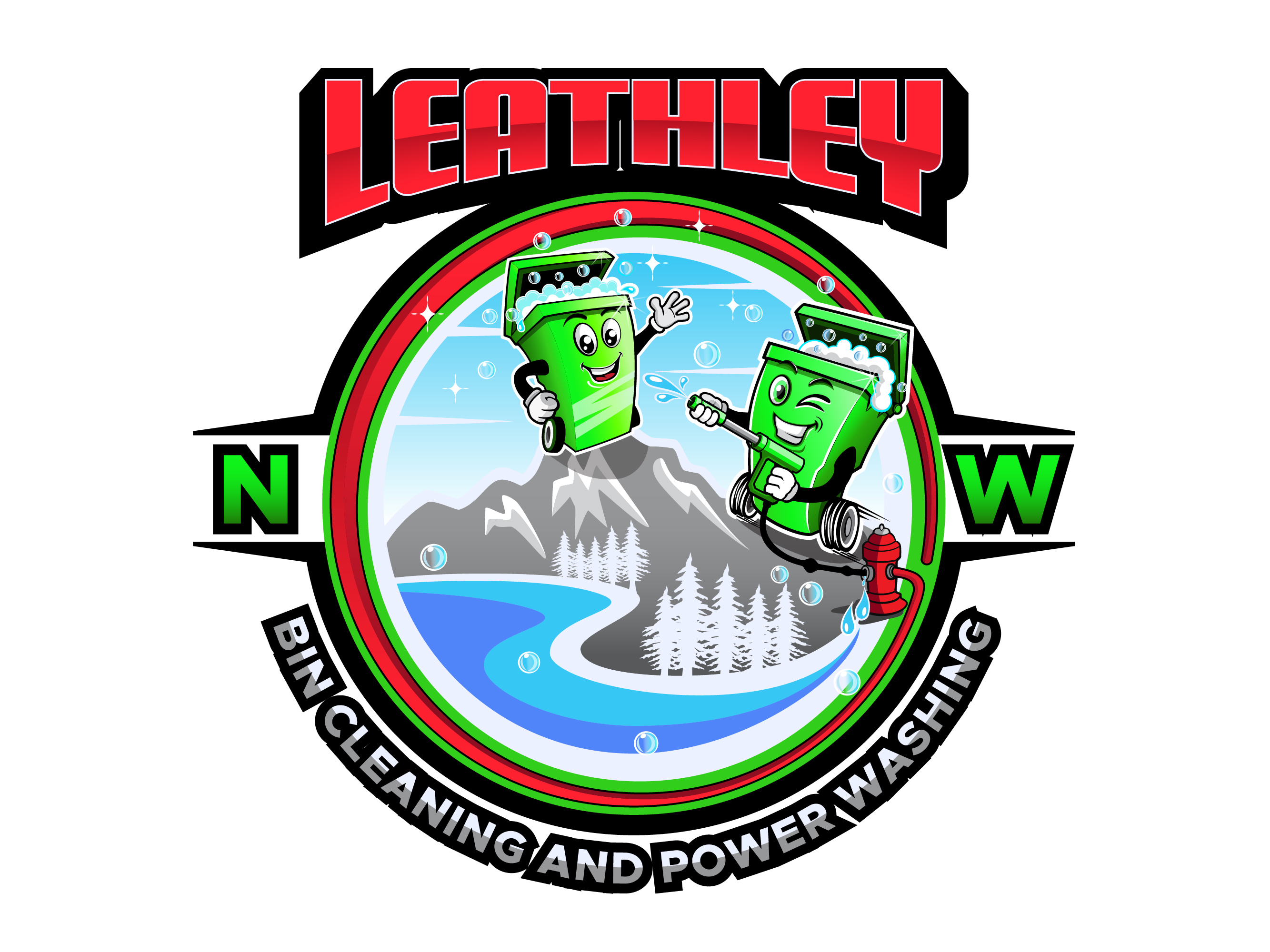 Leathley NW Bin Cleaning and Power Washing LLC