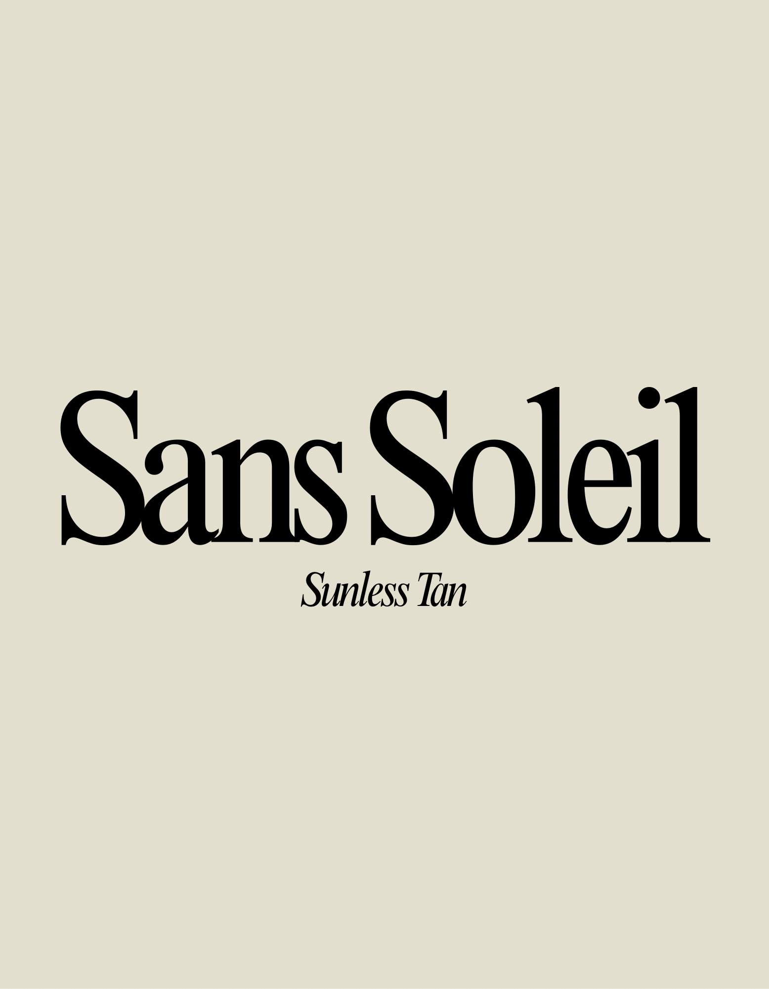 Sans Soleil Sunless Tan