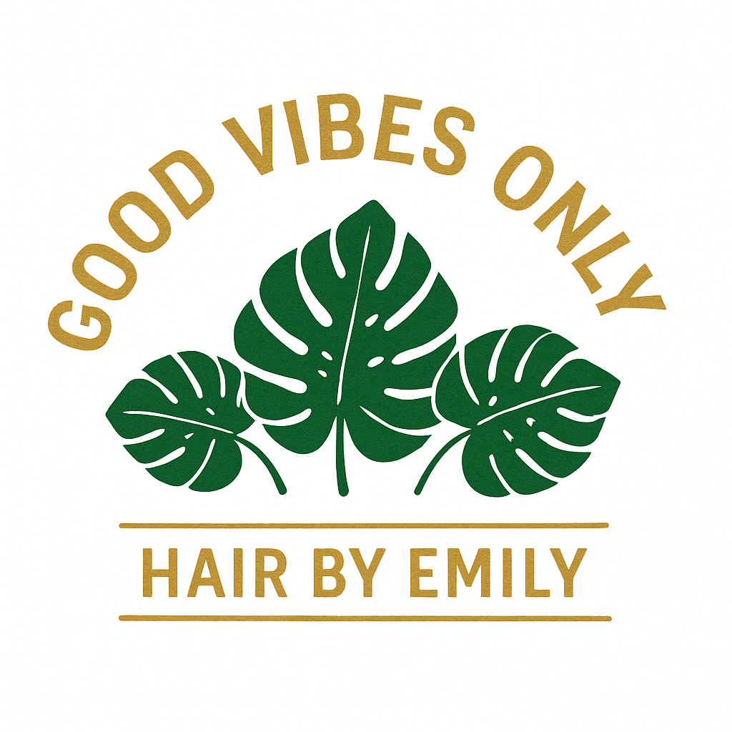 Good Vibes Only Hair by Emily