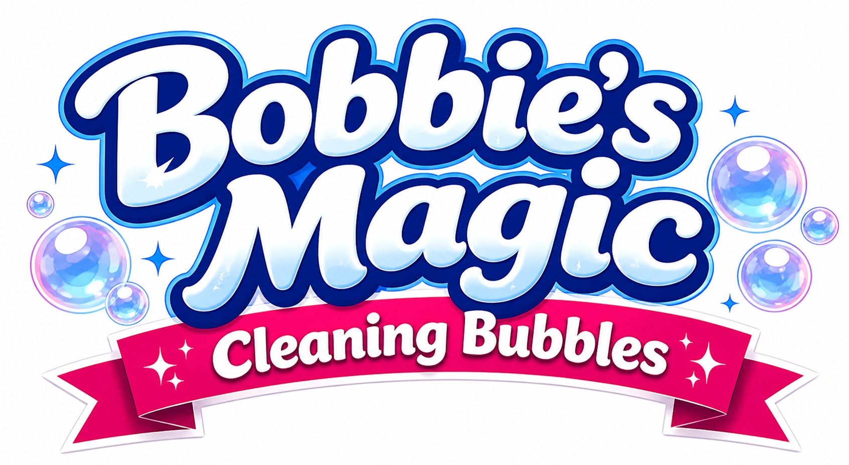 Bobbie's Magic Cleaning bubbles