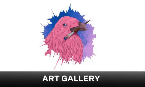 Pink Raven Art Gallery