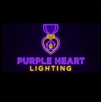 Purple Heart Lighting
